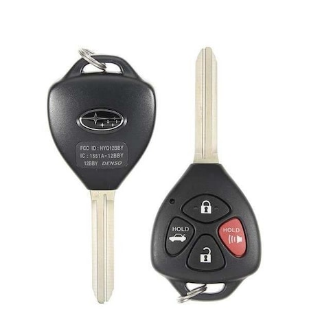 Oem OEM: NEW: 2013-2019 Subaru BRZ / 4-Button Remote Head Key / PN: 57497-CA110 / HYQ12BBY / Chip G RHK-SUB-CA110